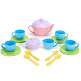 Green Toys Tea Set with Pink Teapot GOODS Superdrug   