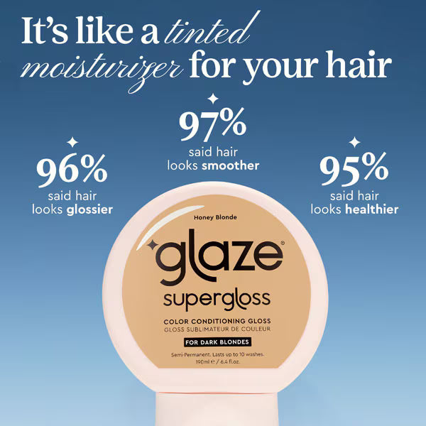 Glaze Hair Gloss Honey Blonde 190ml, UK version