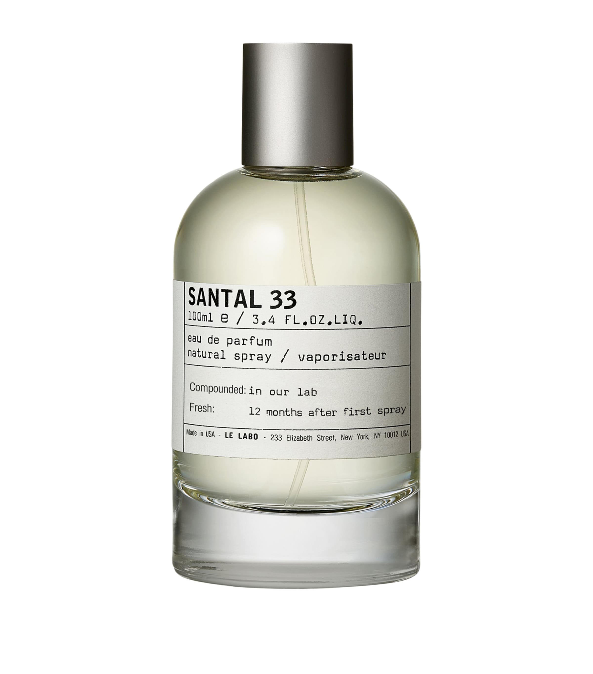 Le Labo Santal 33 Eau de Parfum 100ml, UK version
