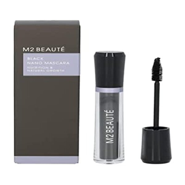 M2 Beauté Black Nano Mascara 6ml - Black GOODS Superdrug   