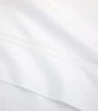 Yves Delorme organic cotton Duo Blanc Super King flat sheet (British brand)