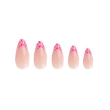 Invogue Raspberry Ripple Almond Nails - Pack of 24 GOODS Superdrug   