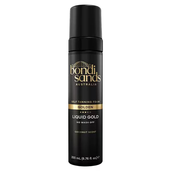 Bondi Sands Liquid Gold Self Tan Foam 200ml - British product
