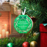 Spongellé Holiday Wreath body buffer, imported from the UK