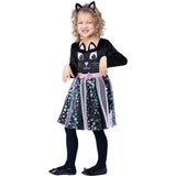 Smiffys cat costume dress and headband (British brand)
