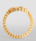 Sophie Bille Brahe Ensemble O ring yellow gold diamond, UK version