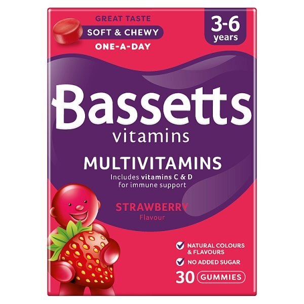 Bassetts Vitamins 3-6 Multivitamins Pastilles 30s GOODS Superdrug   