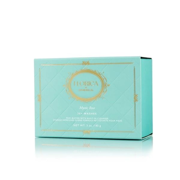 Spongelle Pedi Buffer Mystic Rose - British product