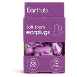 EarHub Soft Foam Earplugs 10 Pairs First Aid Boots   