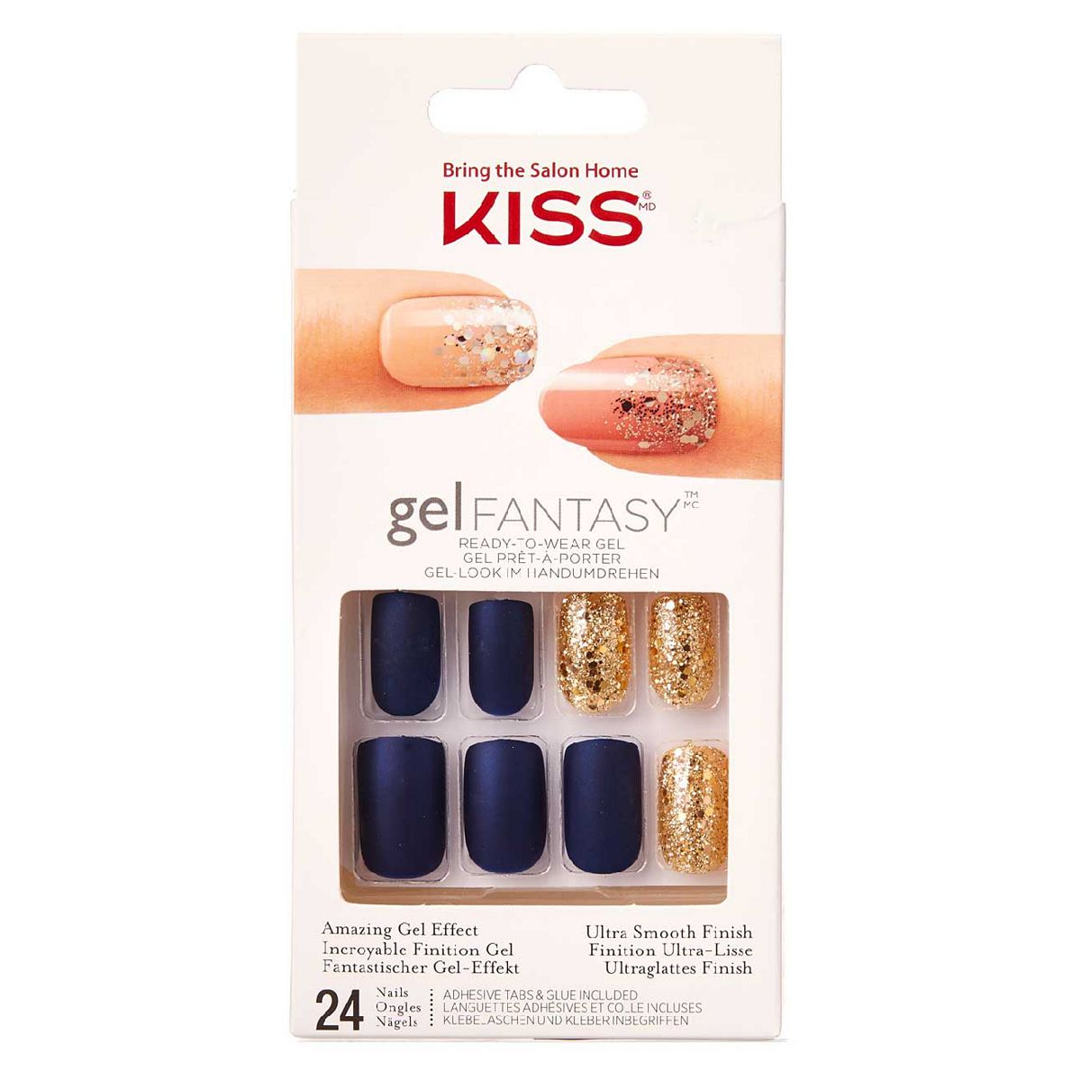 Kiss Gel Fantasy nails 28s KGN81GT GOODS Boots   