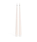 Deluxe Homeart wax LED dinner candles set of 2 - British product