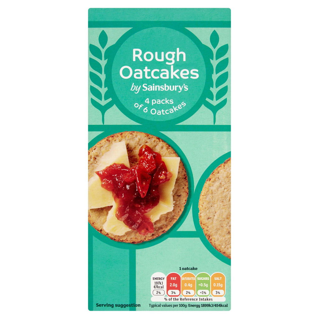 Sainsbury's Rough Oatcakes 250g