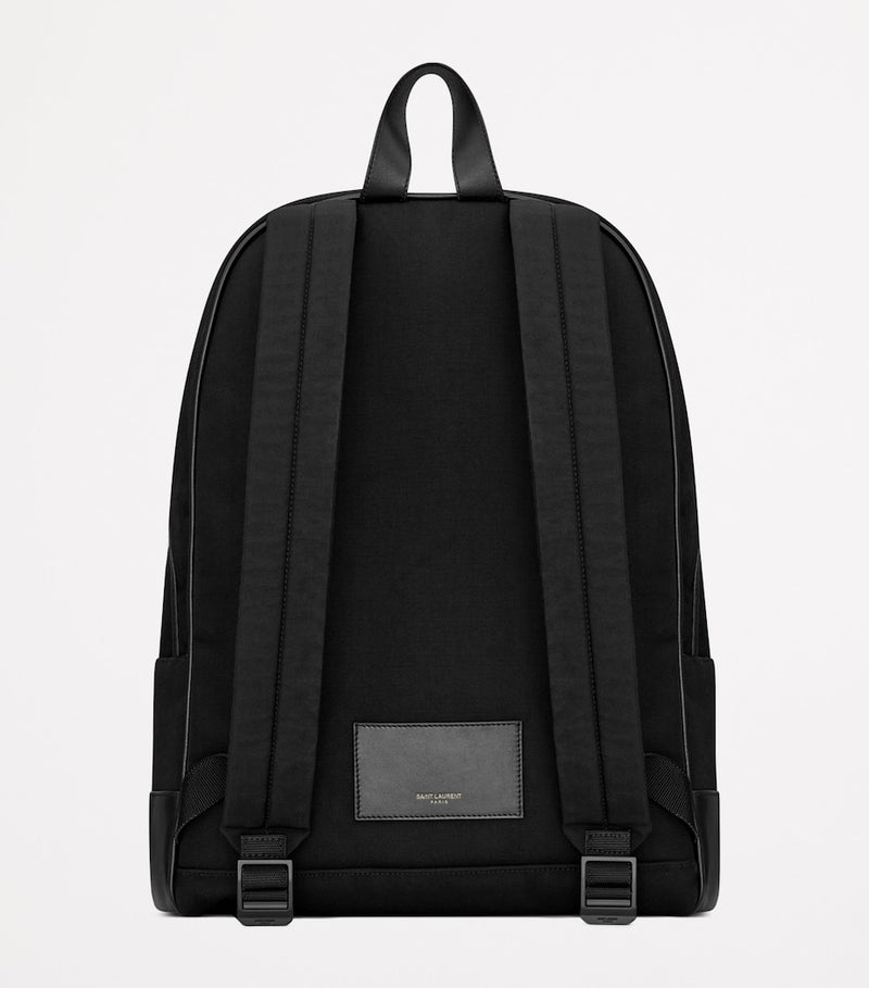 Saint Laurent City backpack in Italian canvas - British product