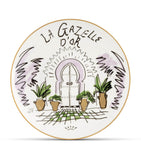GINORI 1735 La Gazelle D'Or decorative plate 27cm, UK version
