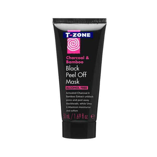 T-Zone Charcoal & Bamboo Black Peel Off Mask 50ml