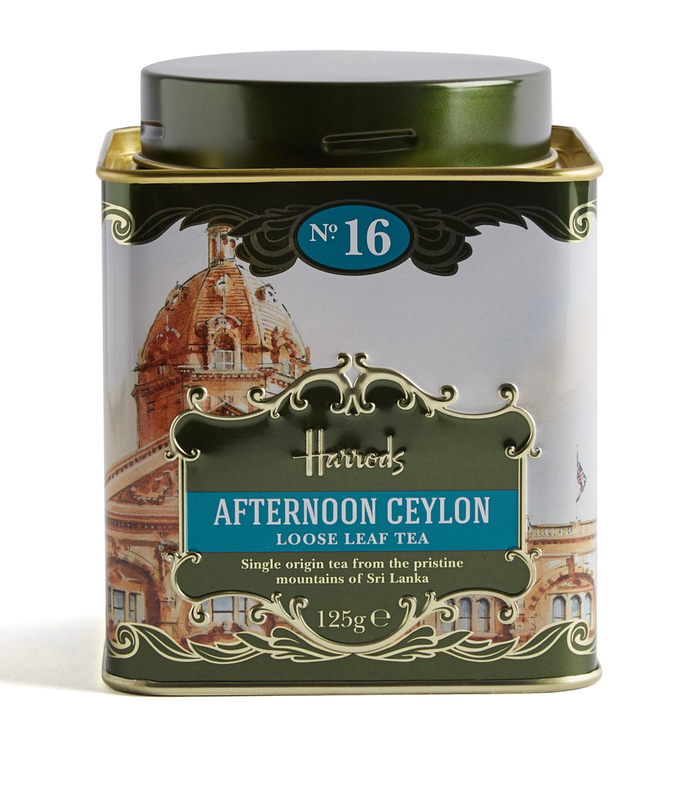 Harrods Ceylon loose leaf tea 125g, UK version