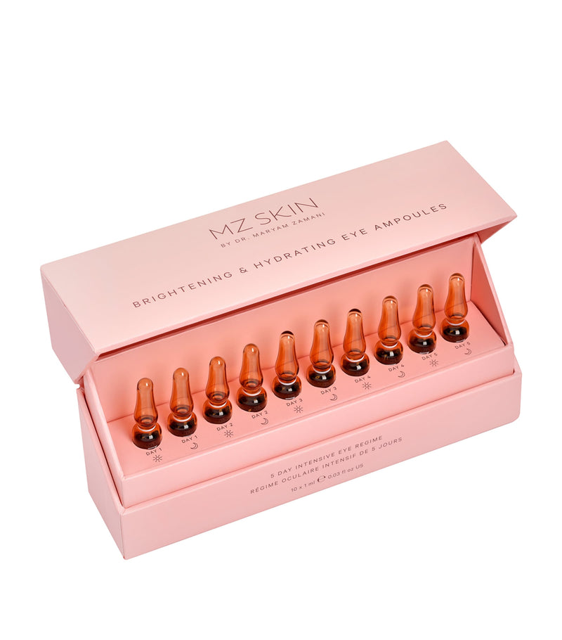 MZ Skin Brightening Hydrating Eye Ampoules 10x1ml, imported from the UK