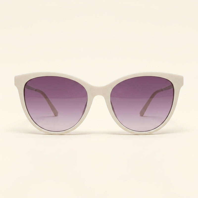 Gucci GG1268S braune Cat-Eye-Sonnenbrille Gold Rot Farbverlauf (britische Marke)