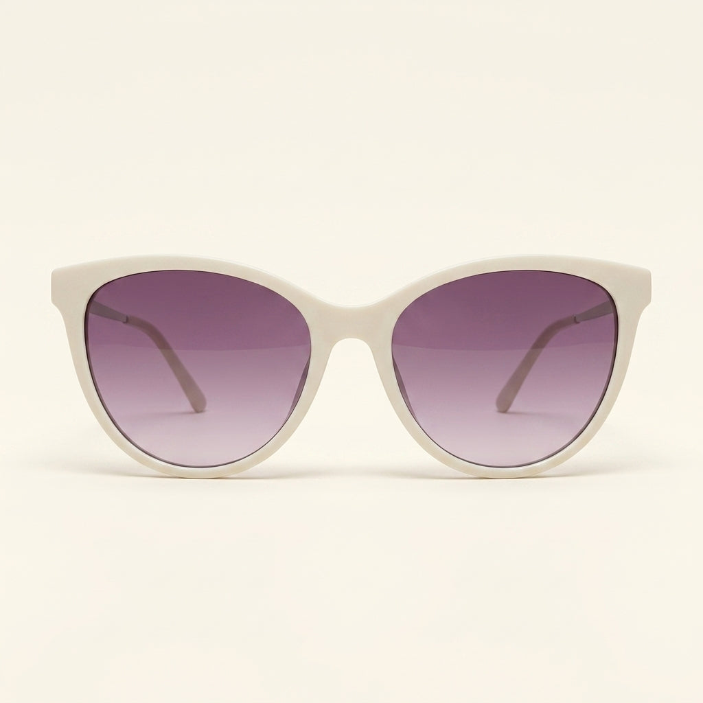 Gucci GG1268S braune Cat-Eye-Sonnenbrille Gold Rot Farbverlauf (britische Marke)