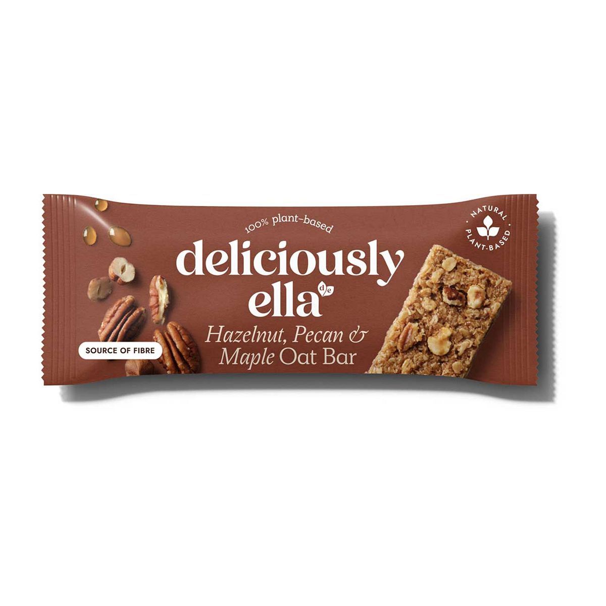 Deliciously Ella Hazelnut, Pecan and Maple Oat Bar - 50g GOODS Boots   