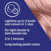 Schwarzkopf LIVE Permanent Hair Dye Cool Rosé Pink (British brand)