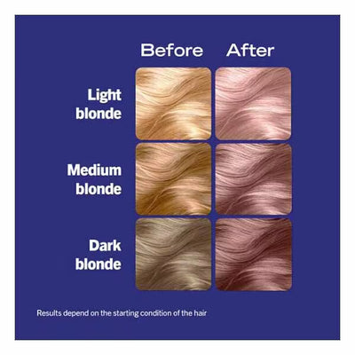 Superdrug Schwarzkopf LIVE Lightener + Twist Permanent Hair Dye Cool Rosé Pink- Buy online at McGrocer