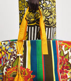 ALEMAIS Charlie tote bag cotton canvas printed - British product