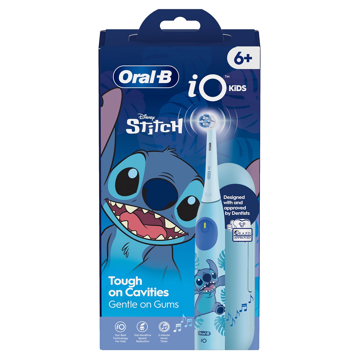 Oral-B iO Kids Disney Stitch electric toothbrush - British product