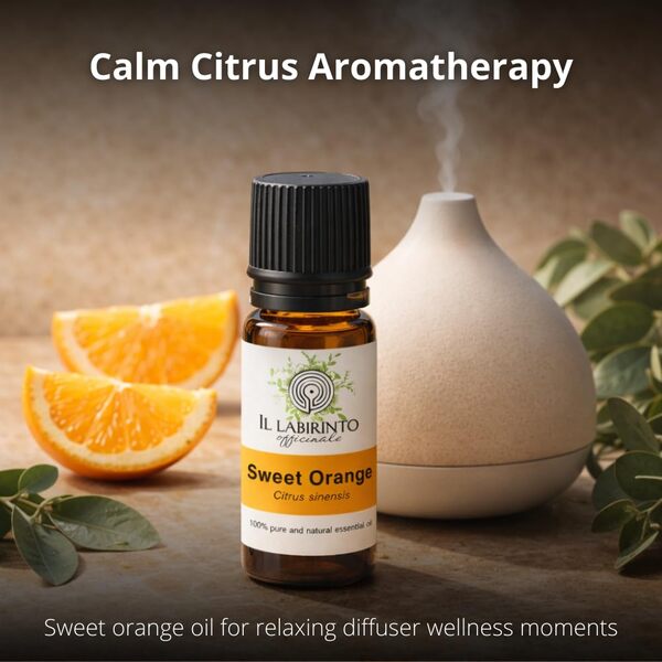 Il Labirinto Officinale sweet orange essential oil, UK version