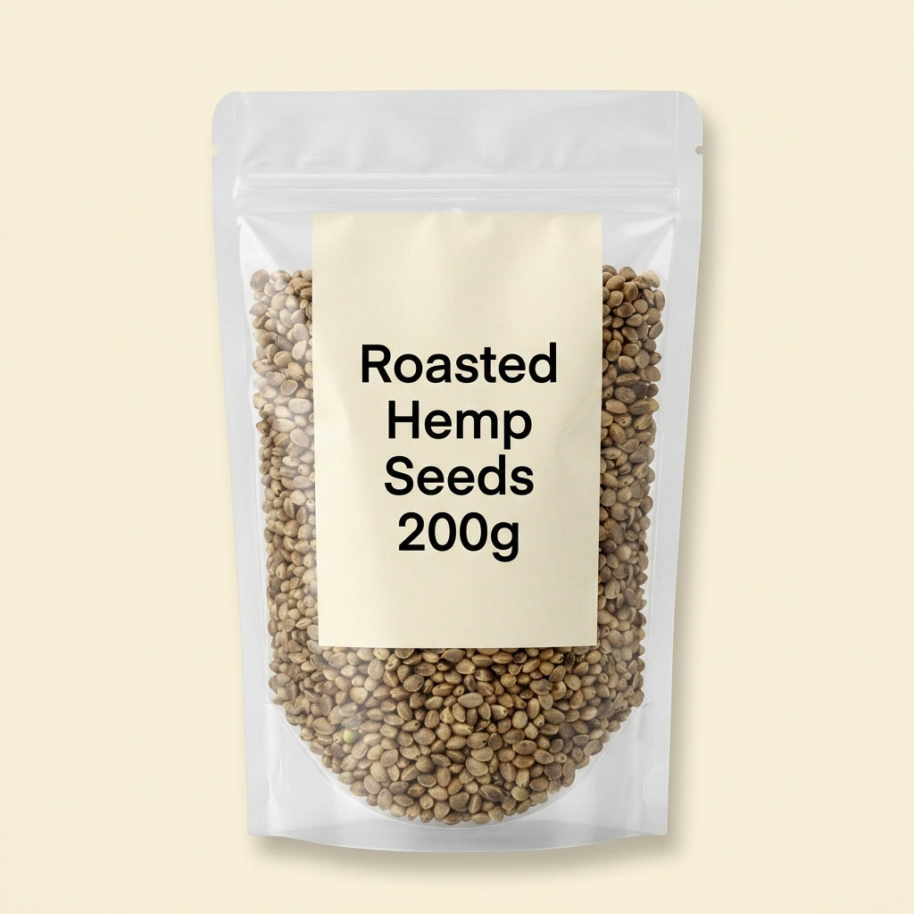Holland & Barrett Roasted Hemp Seeds 200g, UK version