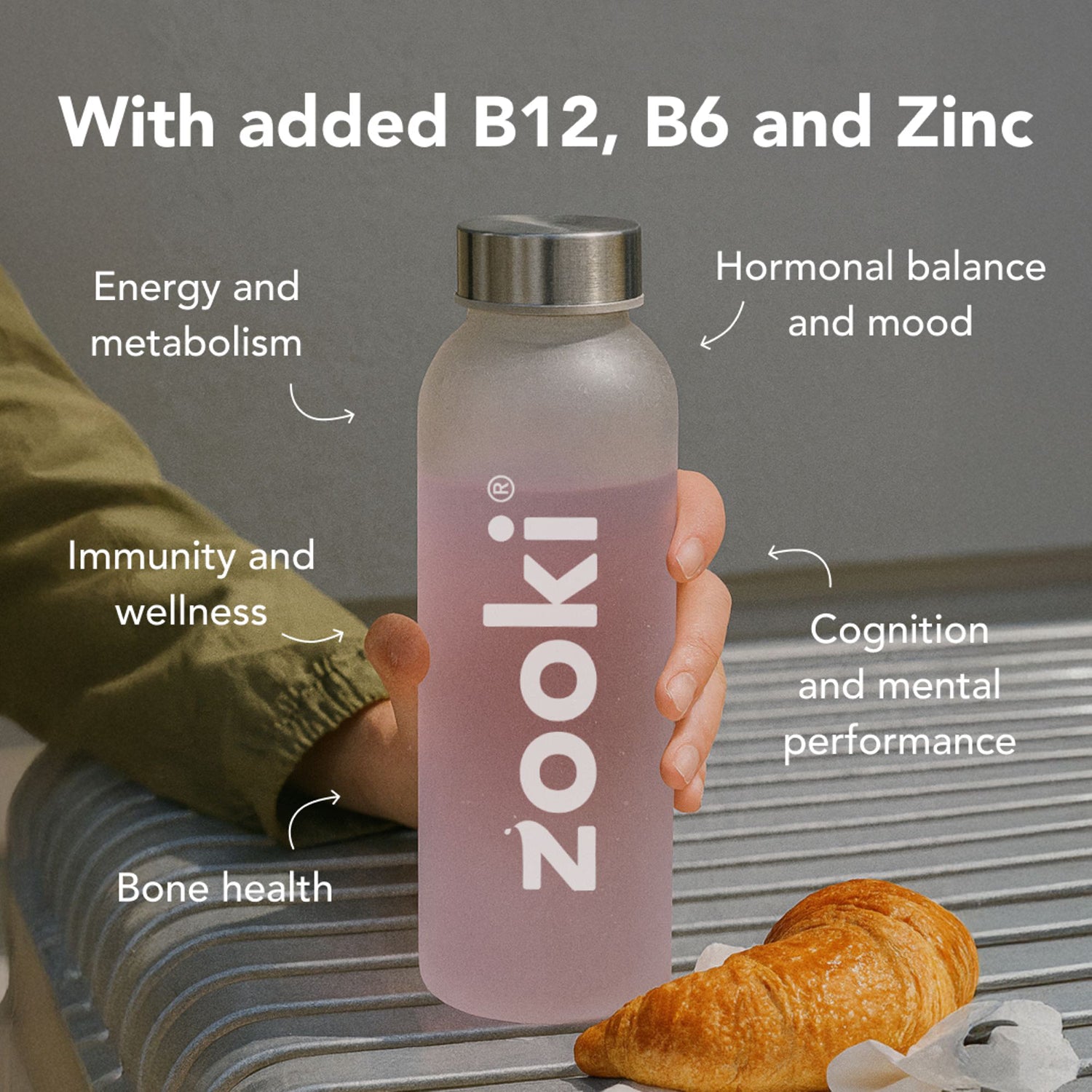 Zooki Creatine+ for Women powder Summer Fruits flavour 30 sachets (British brand)