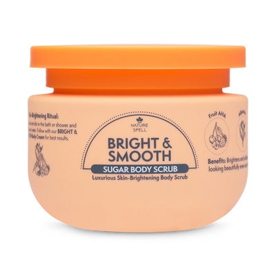 Holland & Barrett Nature Spell Bright & Smooth Sugar Body Scrub 250ml- Buy online at McGrocer