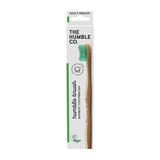 Humble Bamboo Adult Medium Bristle Toothbrush (Blue, Purple, White or Green) Toothbrushes Holland&Barrett   