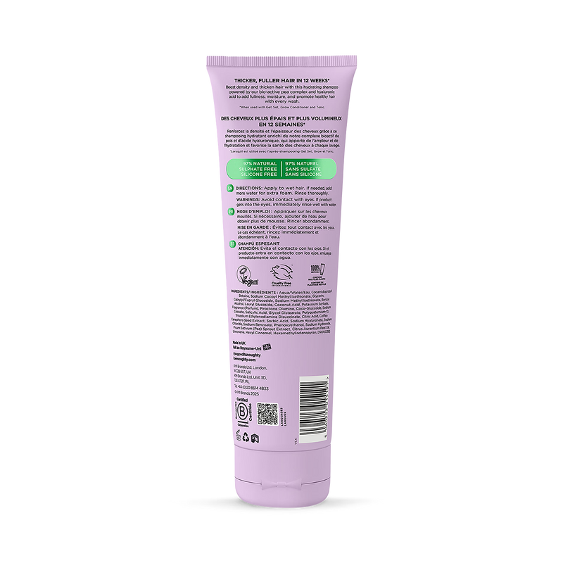 Noughty Get Set Grow thickening shampoo 250ml, UK version
