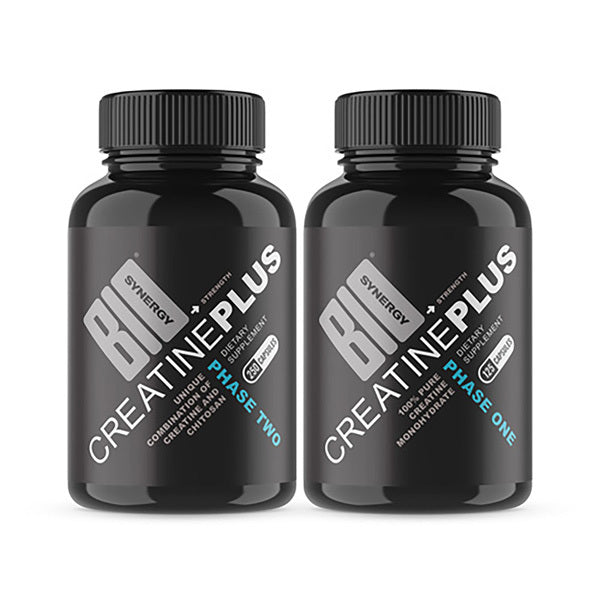 Bio-Synergy Creatine Plus two-phase supplement 375 capsules - British product