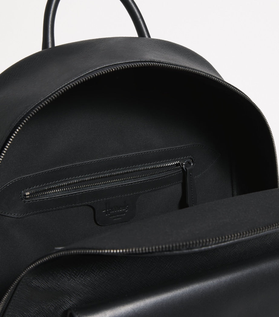 Harrods Saffiano leather backpack day bag, UK version