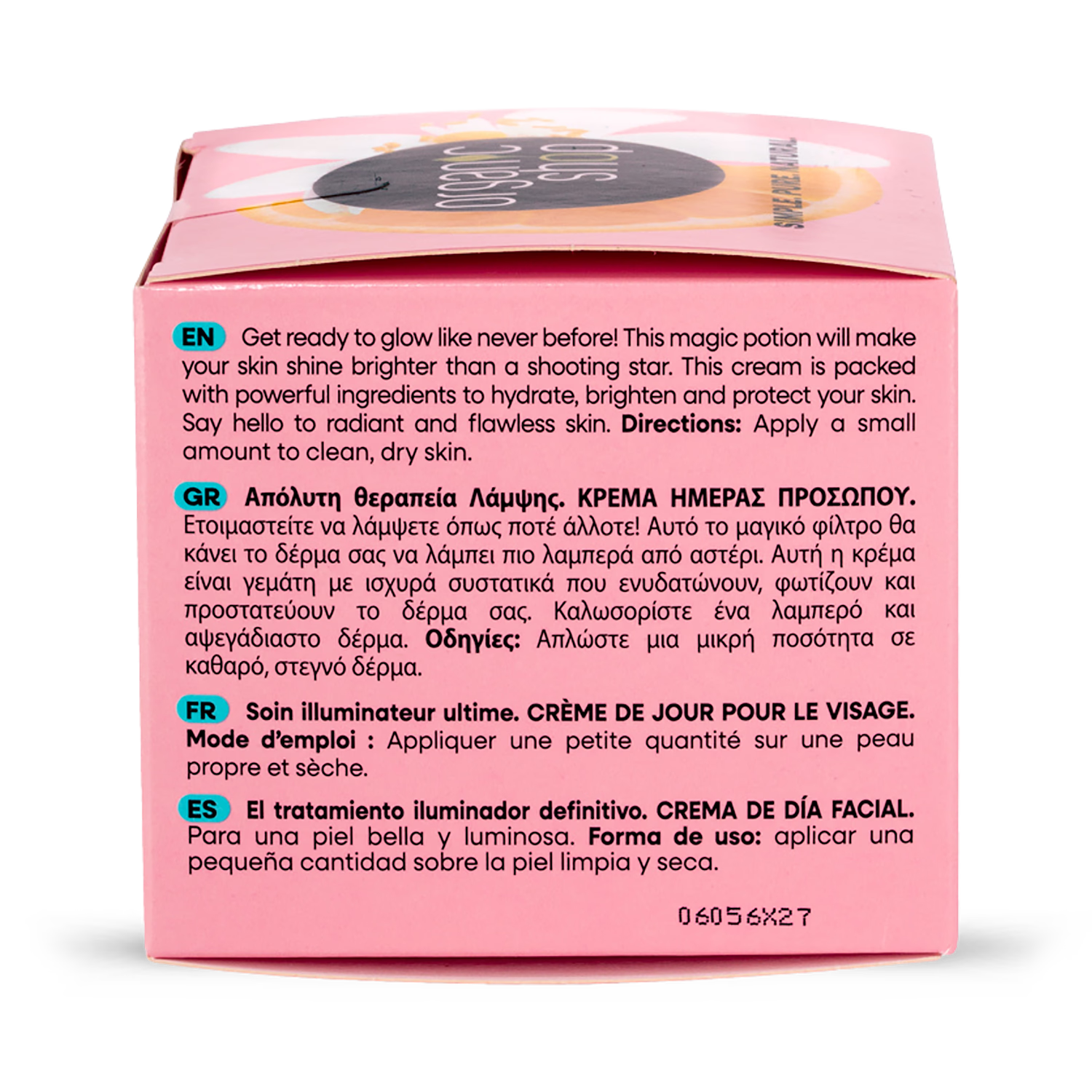 Organic Shop Orange Blossom face cream 50ml (British brand)