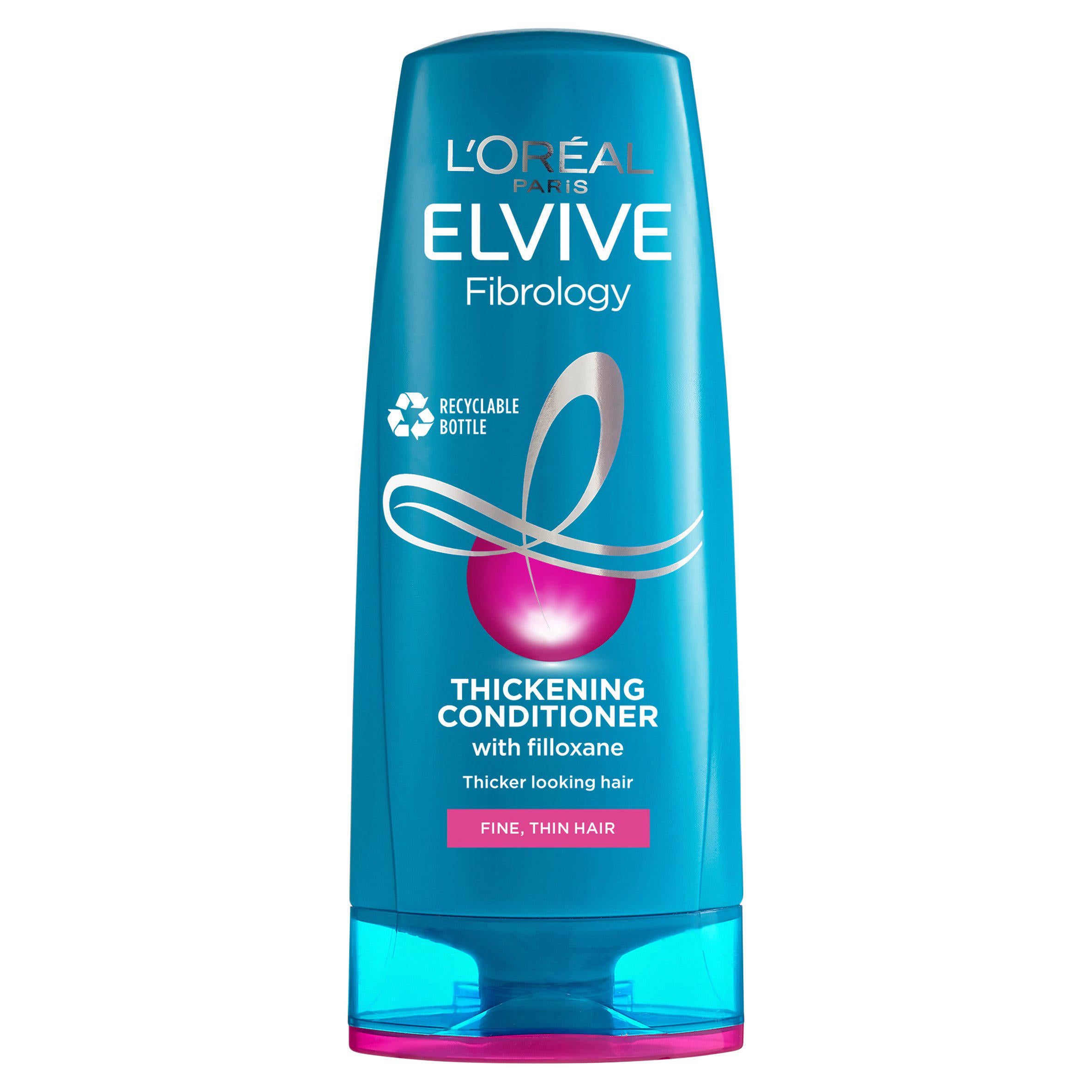 L'Oreal Paris Elvive Fibrology Fine Hair Conditioner 300ml GOODS Sainsburys   