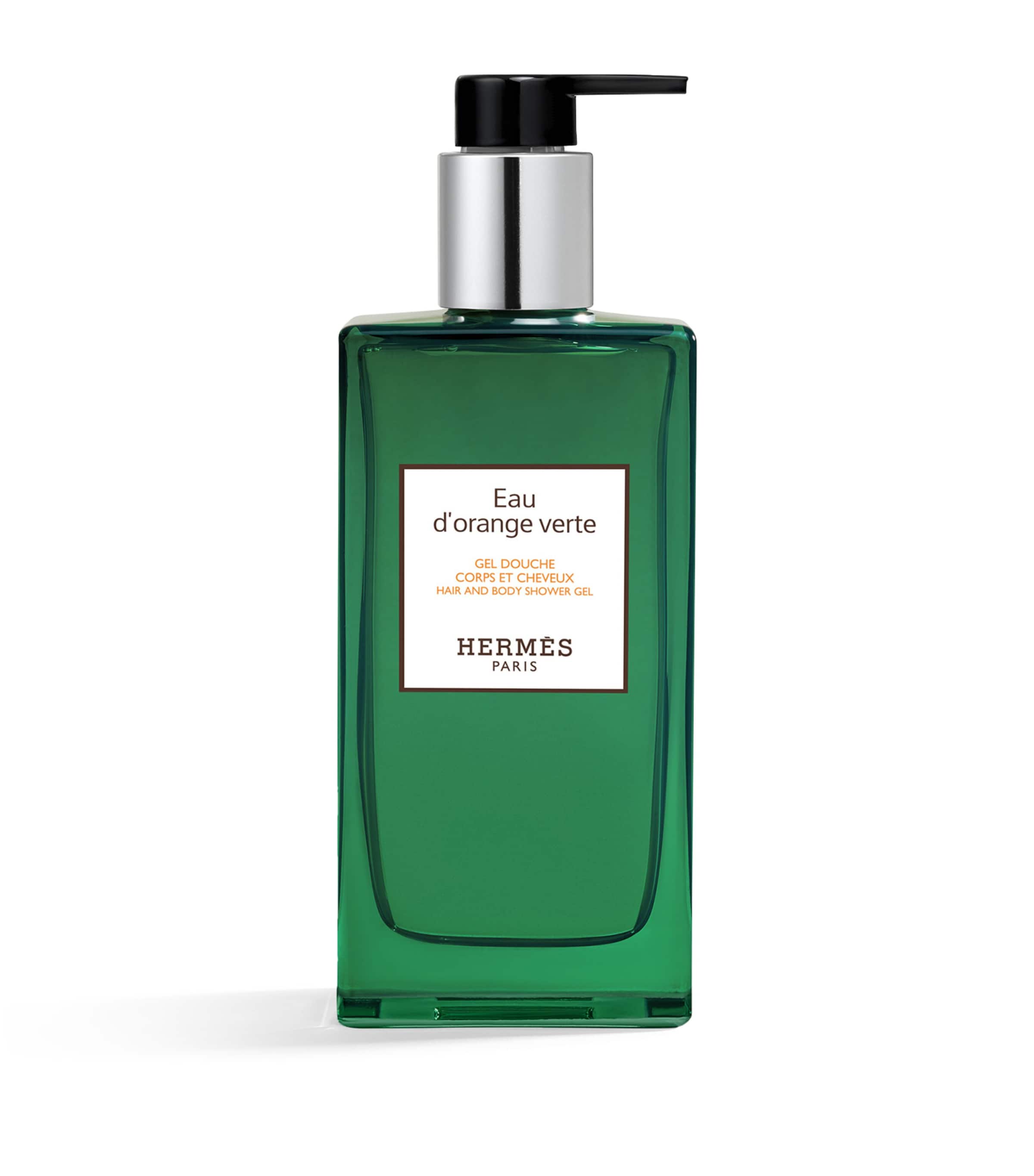 Hermès Eau d'orange verte shower gel 200ml, imported from the UK