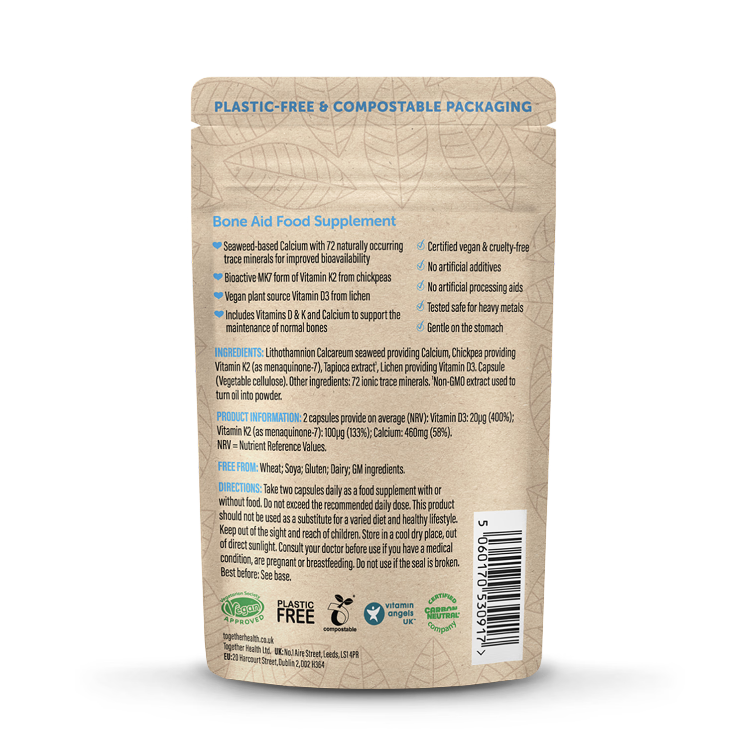 Together Health Bone Aid 60 capsules (British brand)