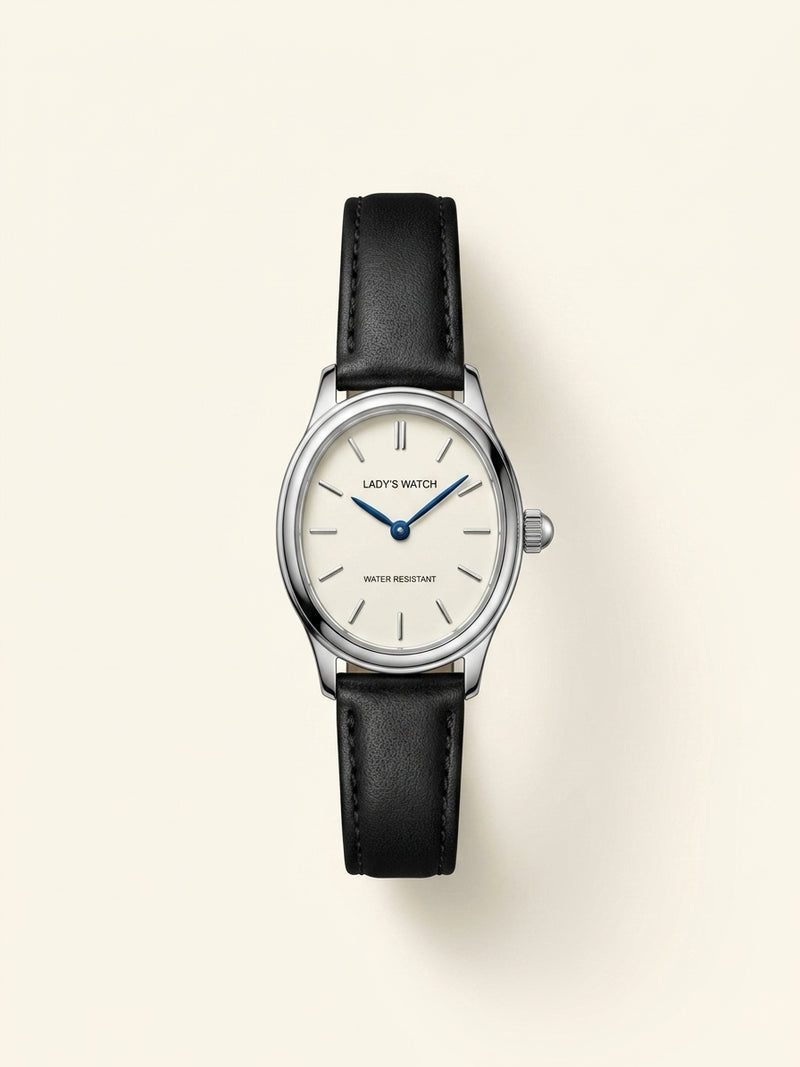 Cartier Baignoire Mini 18ct gold and leather watch 24.6mm - British product