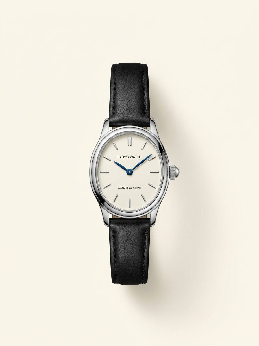 Cartier Baignoire Mini 18ct gold and leather watch 24.6mm - British product