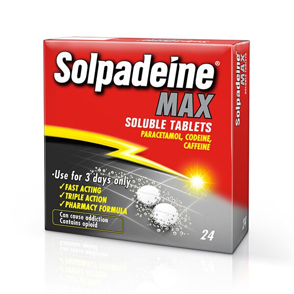 Solpadeine Max Soluble Pain Relief Tablets 24s GOODS Superdrug   