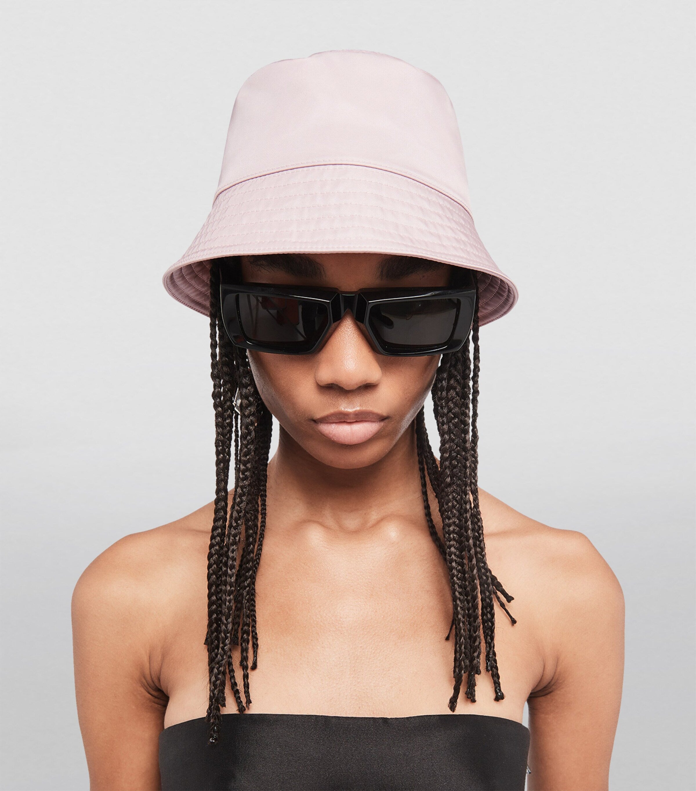 Prada Re-Nylon bucket hat, imported from the UK