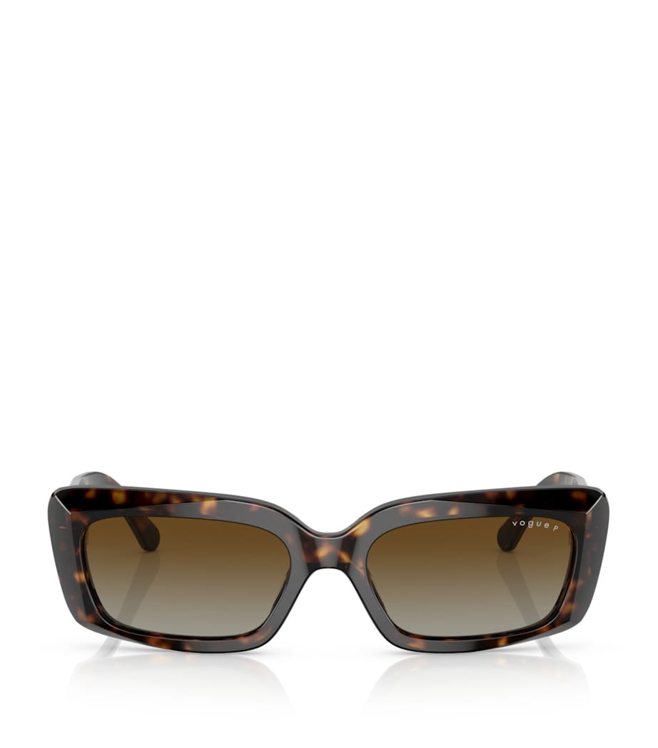 Vogue acetate pillow sunglasses tortoiseshell, imported from the UK