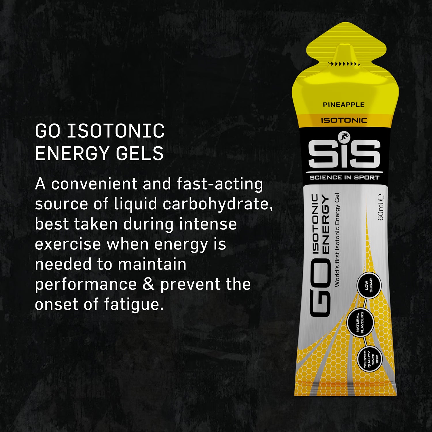 SiS GO energy gel pineapple 60ml - British product