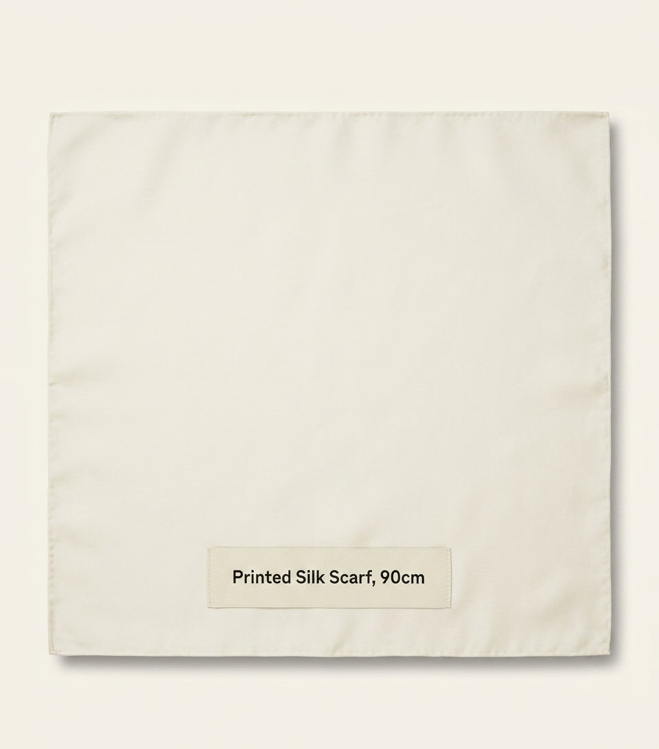 Burberry silk scarf London landmarks 90x90cm, imported from the UK