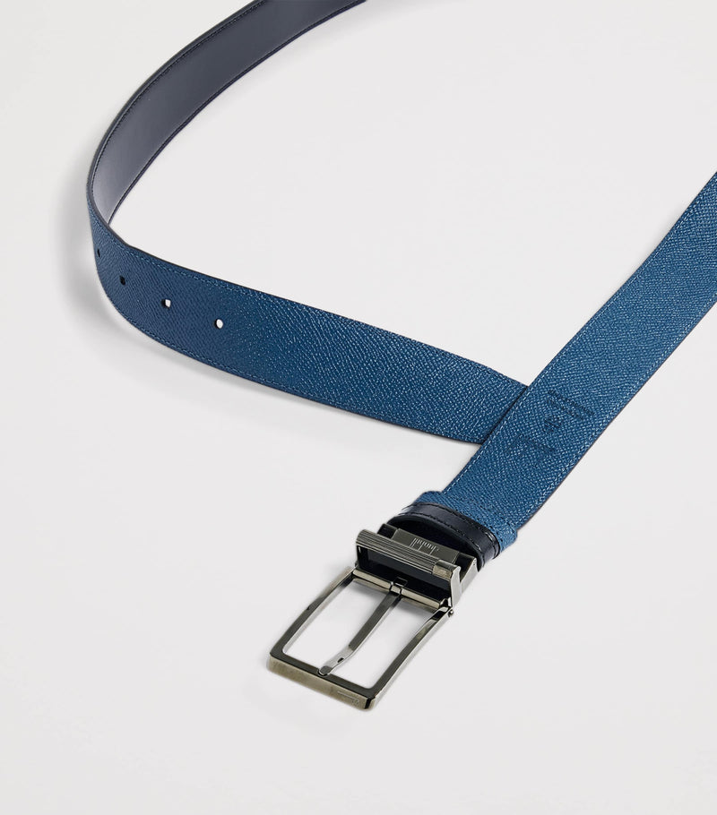 Dunhill leather reversible belt 3.5cm, imported from the UK