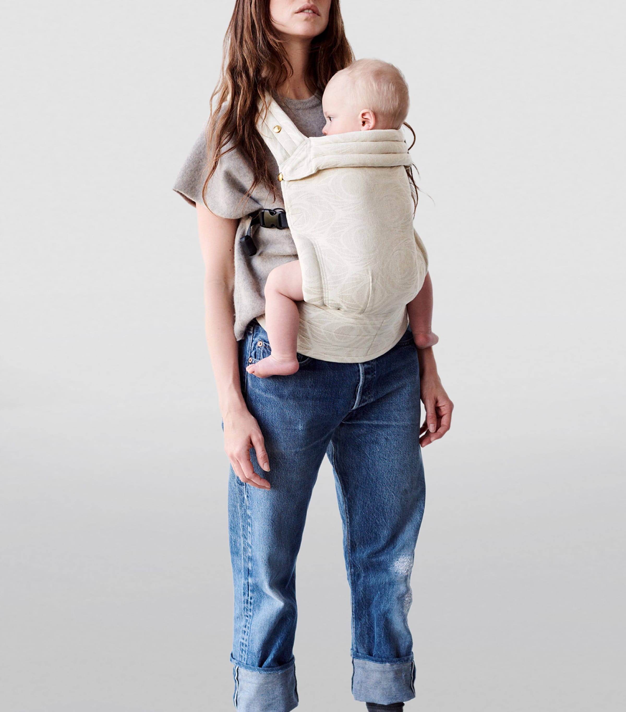 Artipoppe Zeitgeist baby carrier Argus Oat - British product