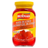 Buenas nata de coco red coconut gel, imported from the UK